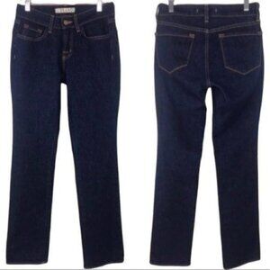 J Brand Curvy Fit Stright Leg Dark Wash Jeans size 28 Style # 370051528